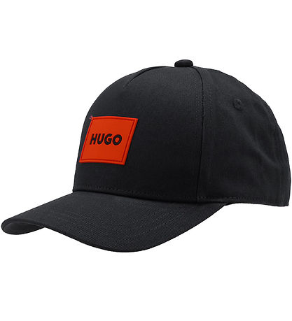 HUGO Kappe - Schwarz m. Rot