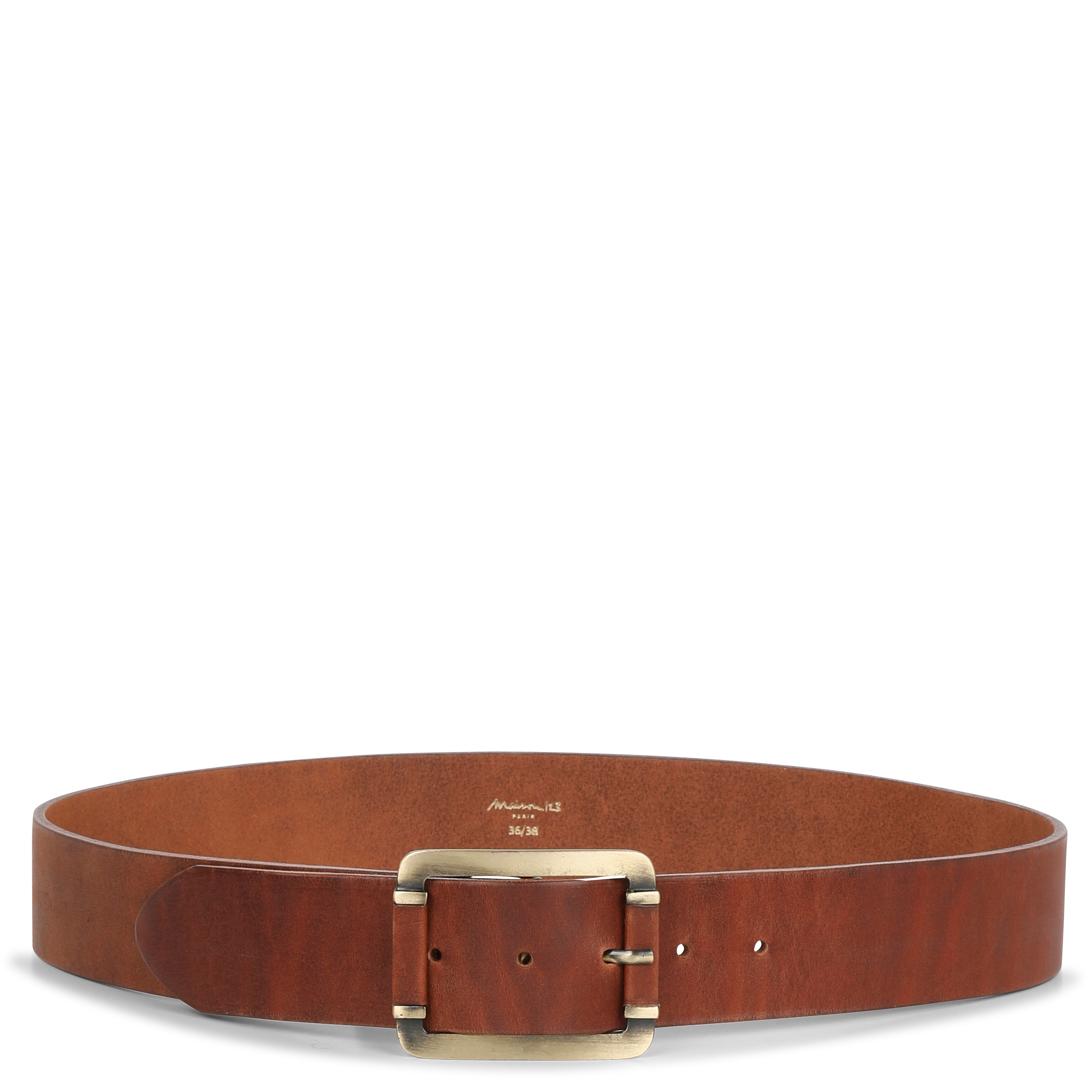 JUAN - Ceinture en cuir | Marron