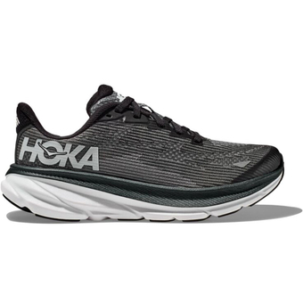 Hoka Clifton 9 Laufschuhe Black / White Kinder