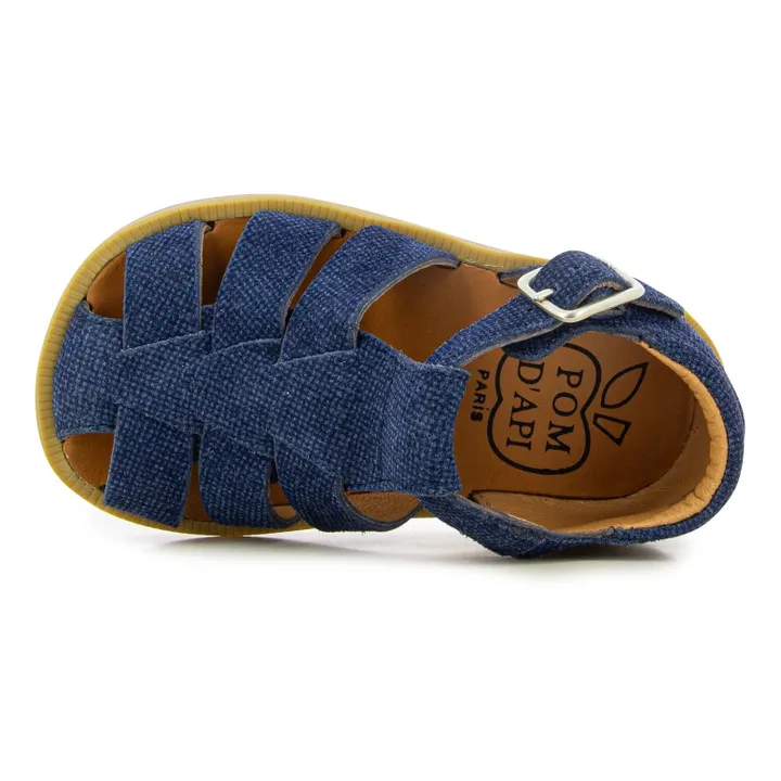 Pom d'Api Sandales Poppy Daddy | Denim