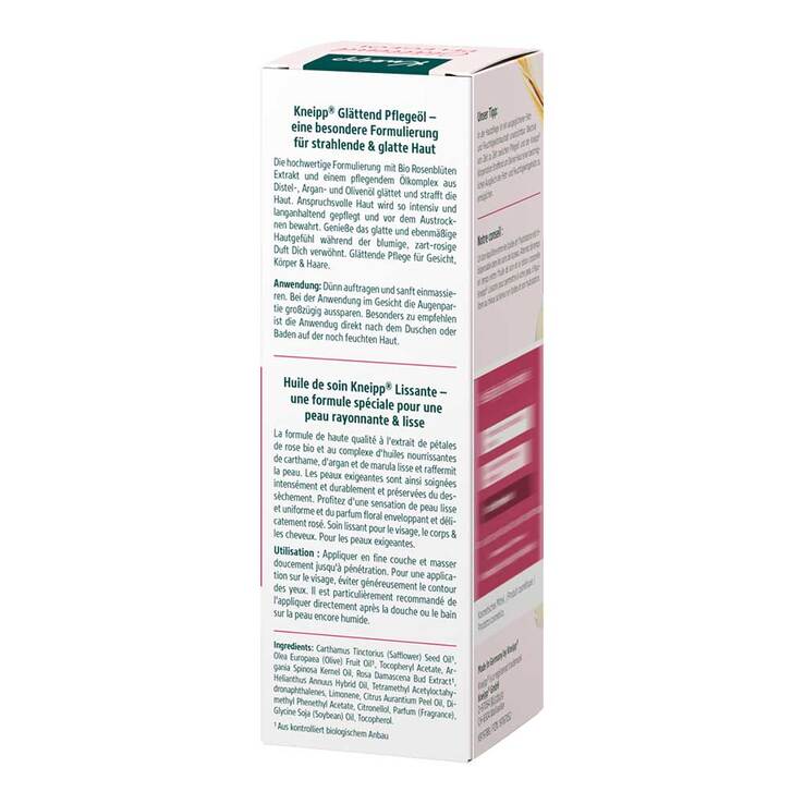 Kneipp Glättendes Pflegeöl, 100 ml