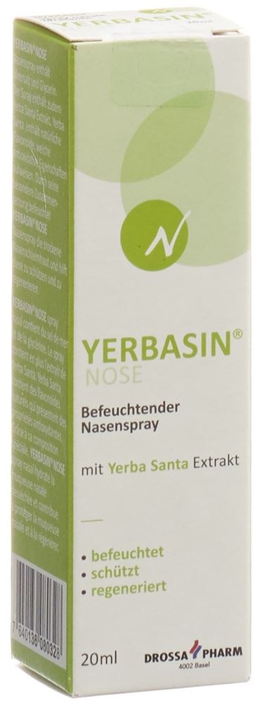YERBASIN NOSE Befeuchtender Nasenspray 20 ml