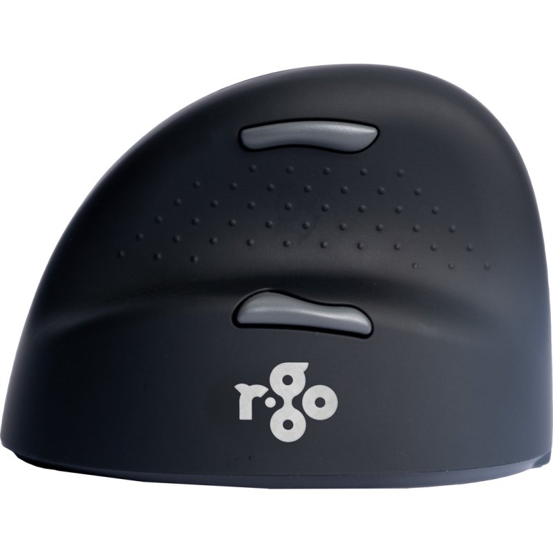 R-Go Tools Souris Ergonomique R-Go HE Break avec logiciel de pause, gaucher, moyen (longueur main 165-185 mm), bluetooth, noir