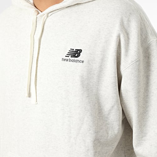 Sweat Capuche MT23511 Gris Chiné