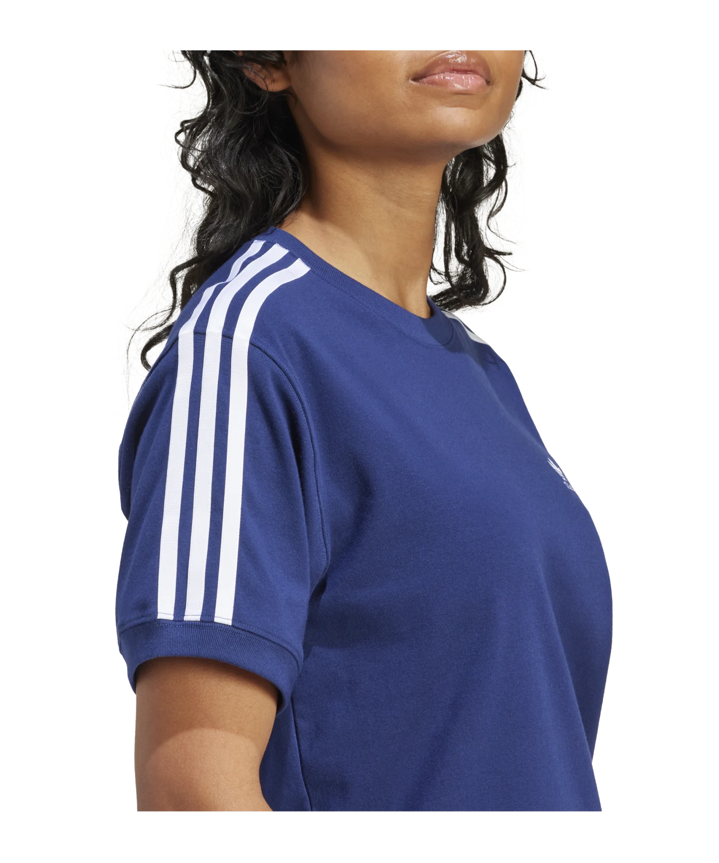 adidas Originals 3-Stripes Baby T-Shirt Damen Blau