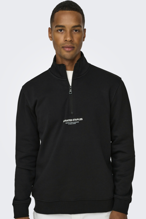 Only & Sons zwarte heren sweater
