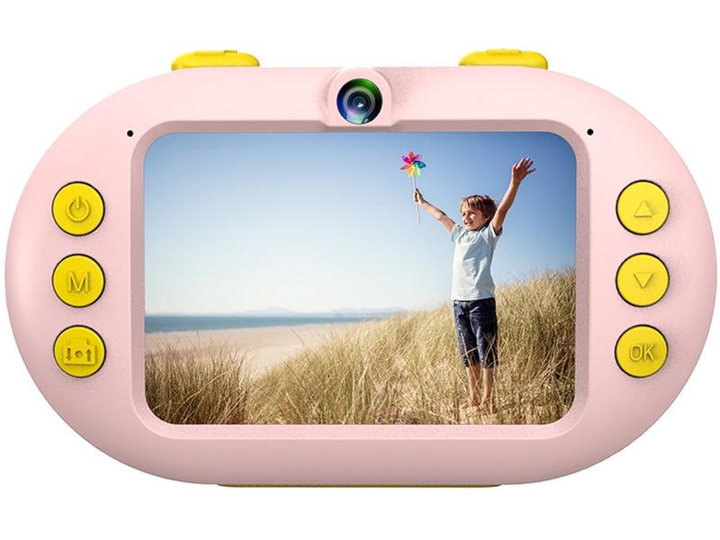 Agfa Unterwasserkamera Realkids Waterproof Pink Kinderkamera zur Erkundung des Meeresbodens