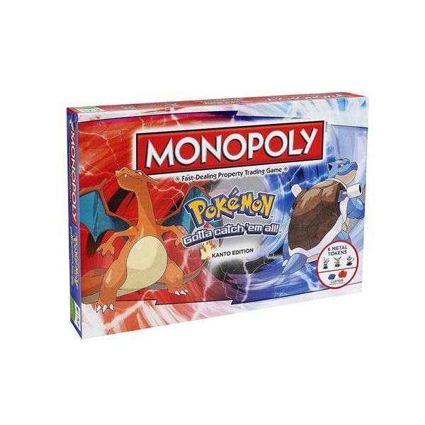 Monopoly Pokemon Kanto Edition (EN) Jogo de Tabuleiro