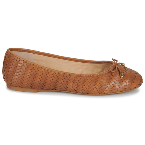 Lauren Ralph Lauren - JAYNA-FLATS-BALLET Cognac