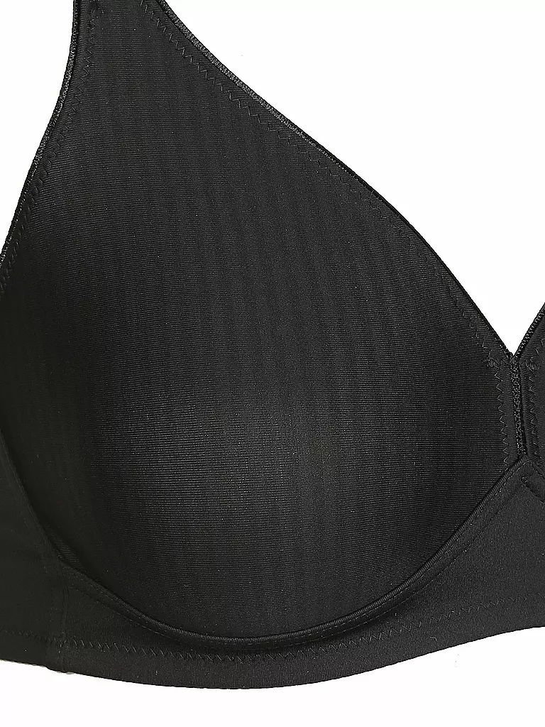 TRIUMPH BH ohne Bügel  MODERN SOFT+COTTON Schwarz schwarz