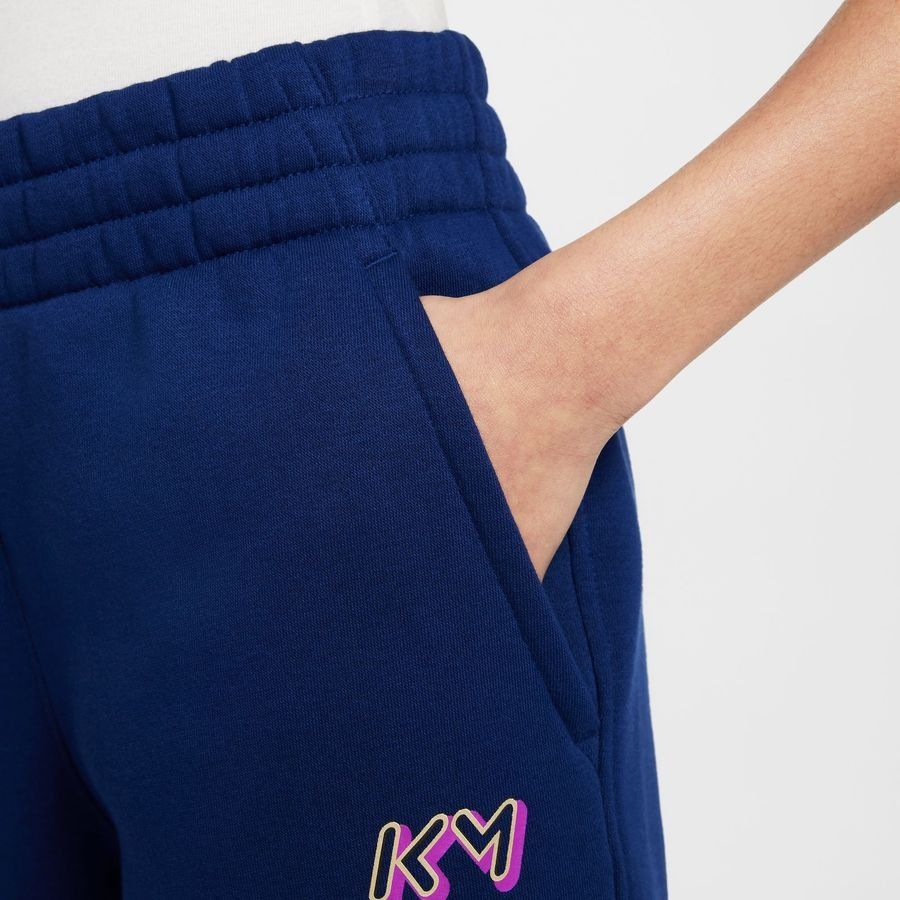 Nike Bas de Survêtement Club Fleece Mbappé Personal Edition - Bleu/Violet/Doré Enfant