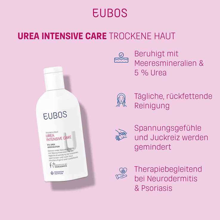 Eubos Trockene Haut Urea 5%, 200 ml