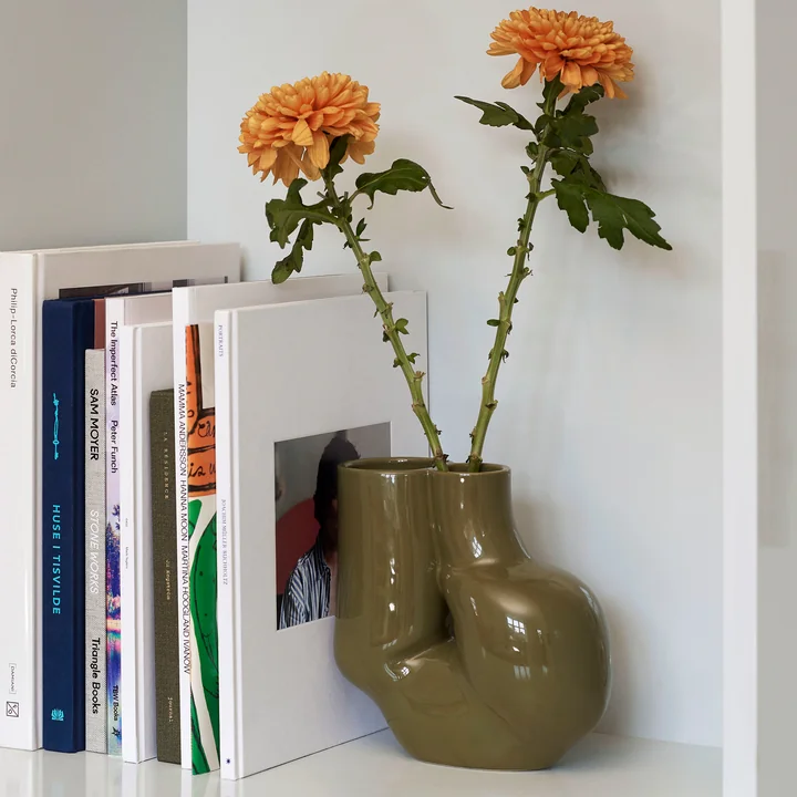 HAY - W&S Chubby Vase, soft gelb