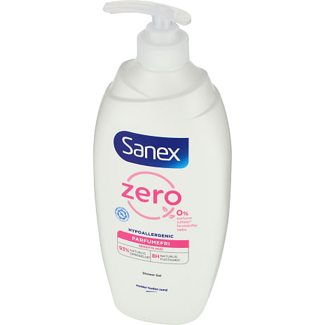 Shower gel sensitiv hud parfumefri m. pumpe