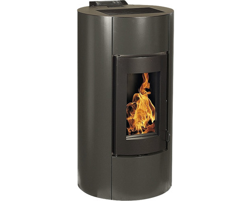 Angelina 12 pelletkachel, staal, zwart, 11,4 kW