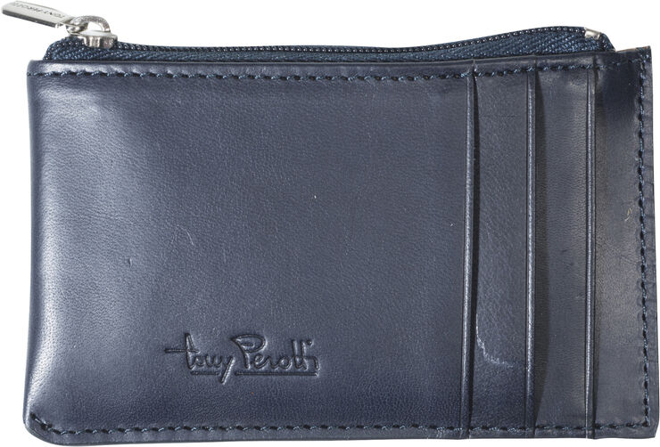 Tony Perotti Cardholder Wallet, with zipper Bl