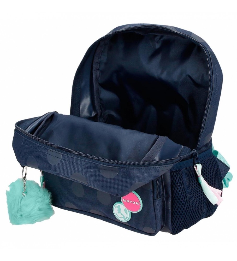 Mochila pequena Movom Dreams Time Adaptável Azul
