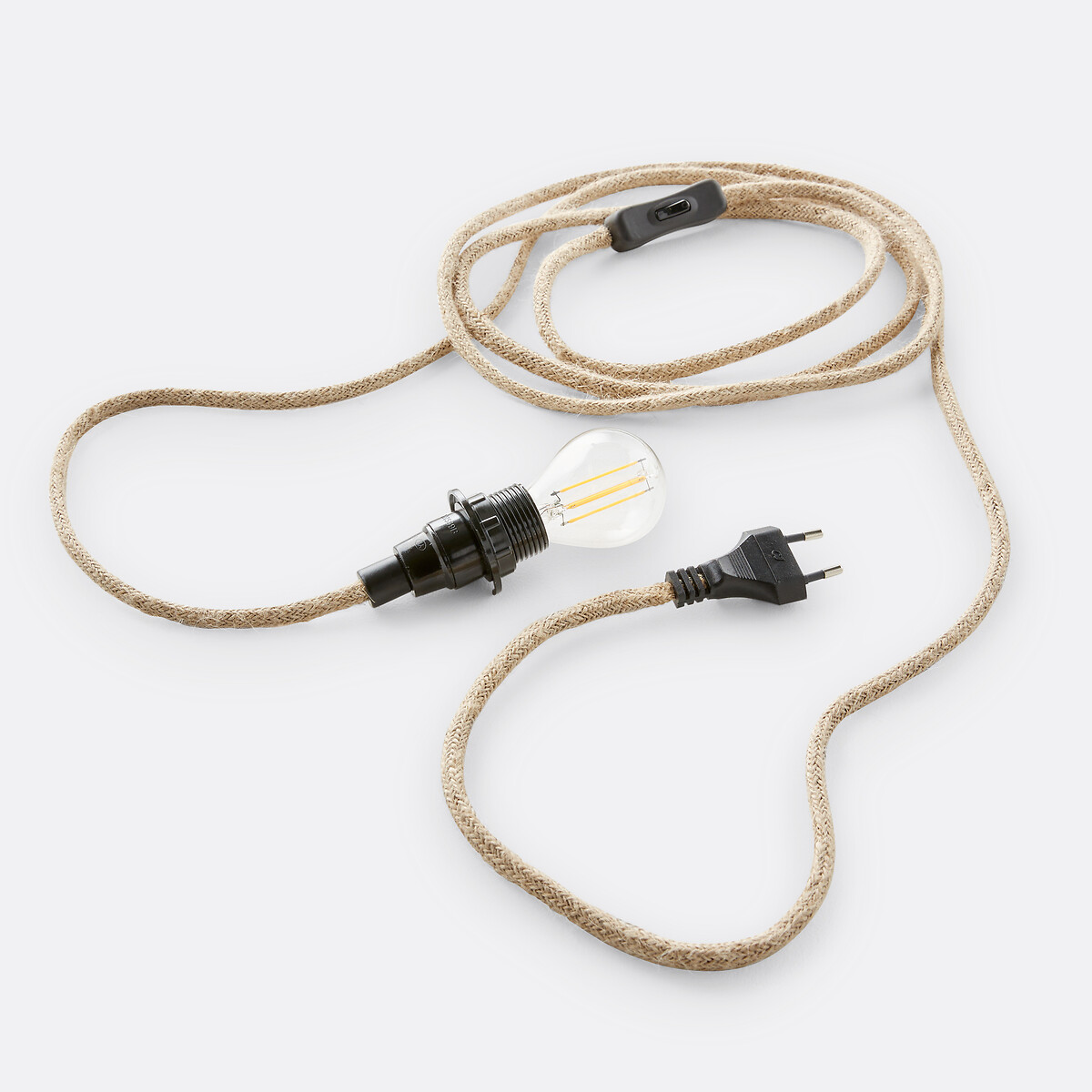 LA REDOUTE INTERIEURS<br>Cabo elétrico para luminária de parede E14, Baulind