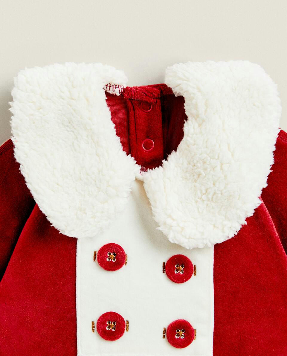 MACACÃO INFANTIL DE PAPAI NOEL