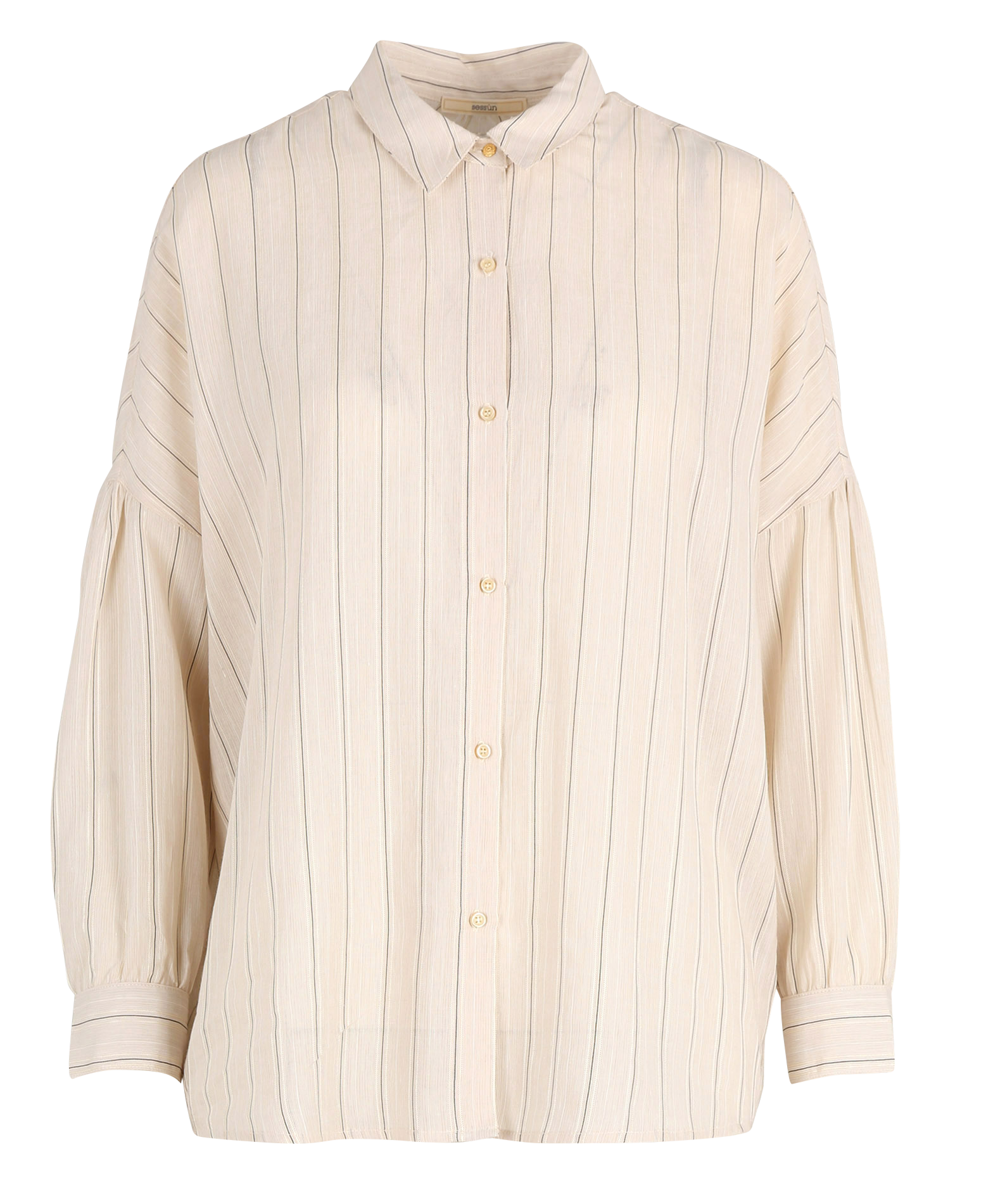 BOTAN - Chemise ample col classique | Beige