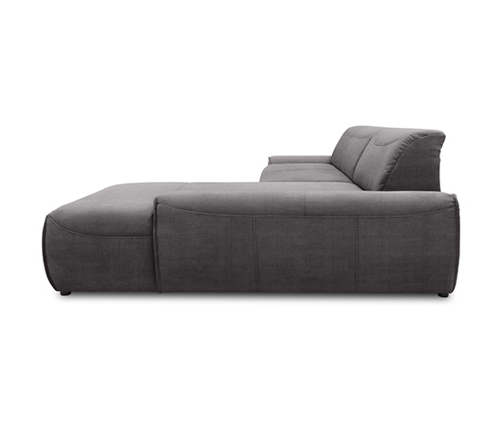 DOMO collection Ecksofa mit Sitztiefenverstellung »Frenzy«, rechts, anthrazit