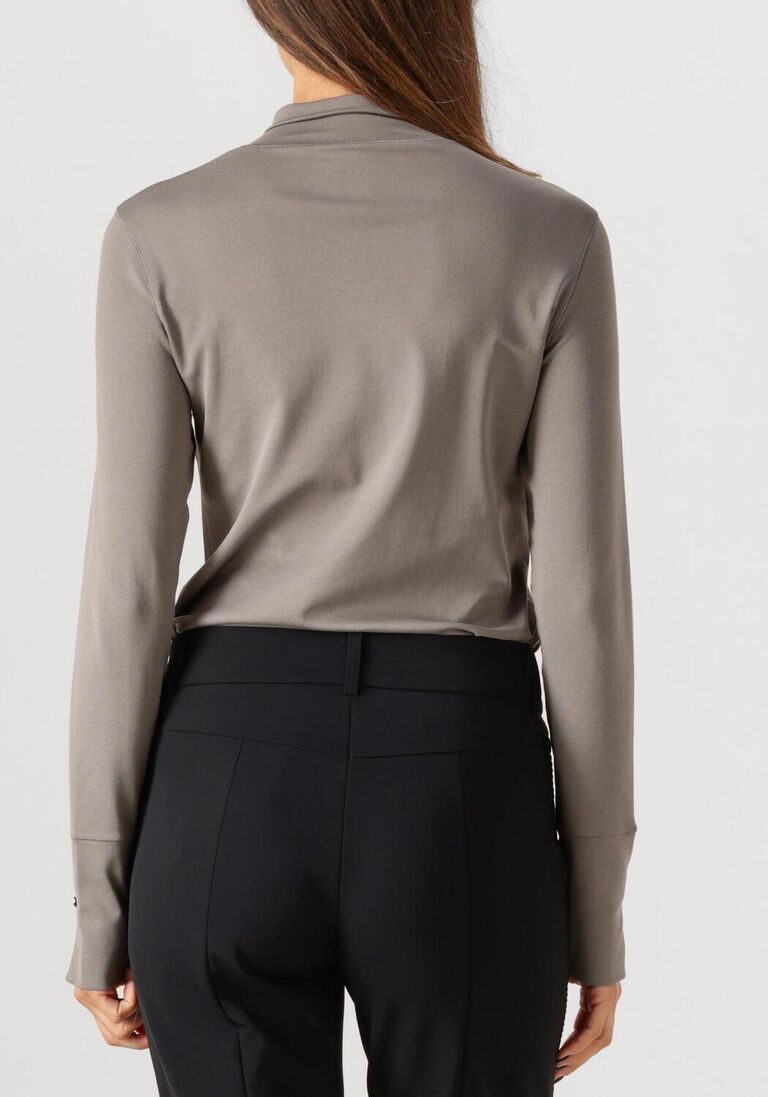 taupe marc cain collection top zc 48.05 j14