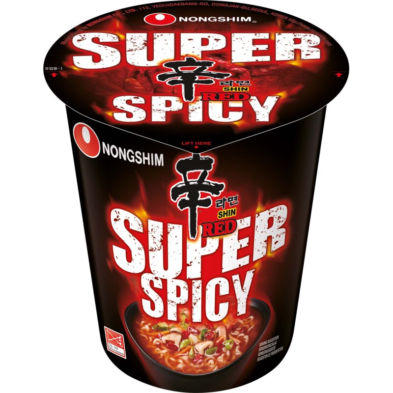 Nongshim Shin red super spicy