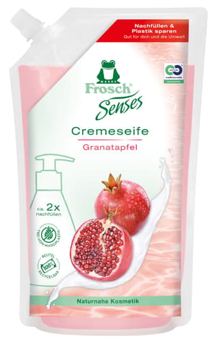 FROSCH SENSES Cremeseife Granatapfel Nachfüllbeutel