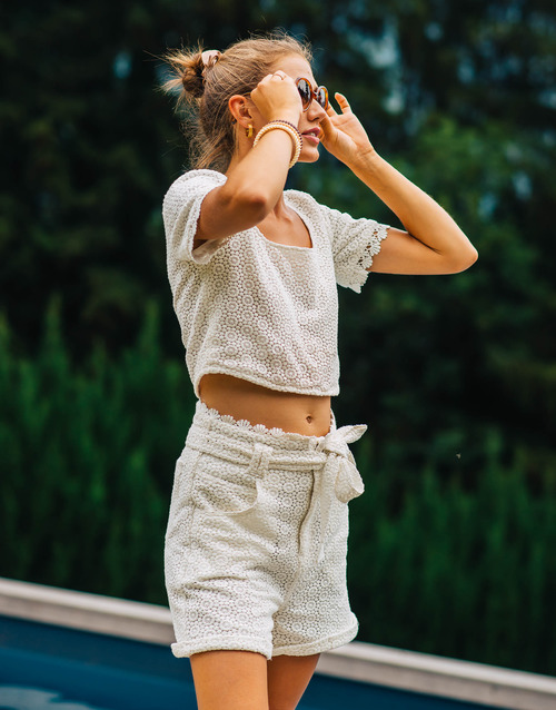 Céleste - HELENE - Blanc