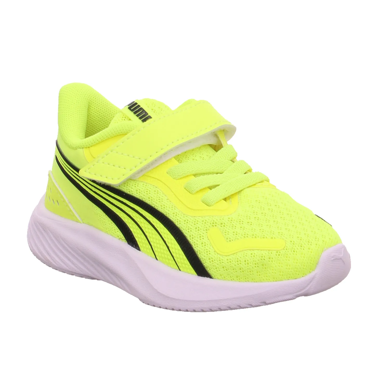 PUMA Baby-Sport-Bottine Gelb Textil  unisex Sneaker