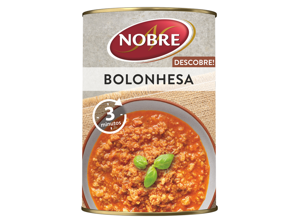 BOLONHESA NOBRE REFEIÇÃO LATA 420G