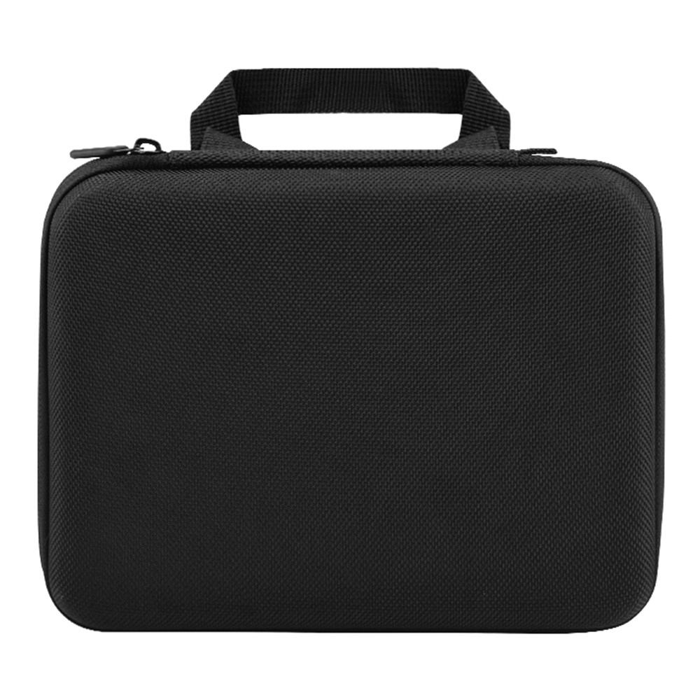 (33x22cm) XXL GoPro Hero Foto Kamera Schutztasche Stossfeste Hartschale mit Reissverschluss   Schaumstoffeinlage - Schwarz