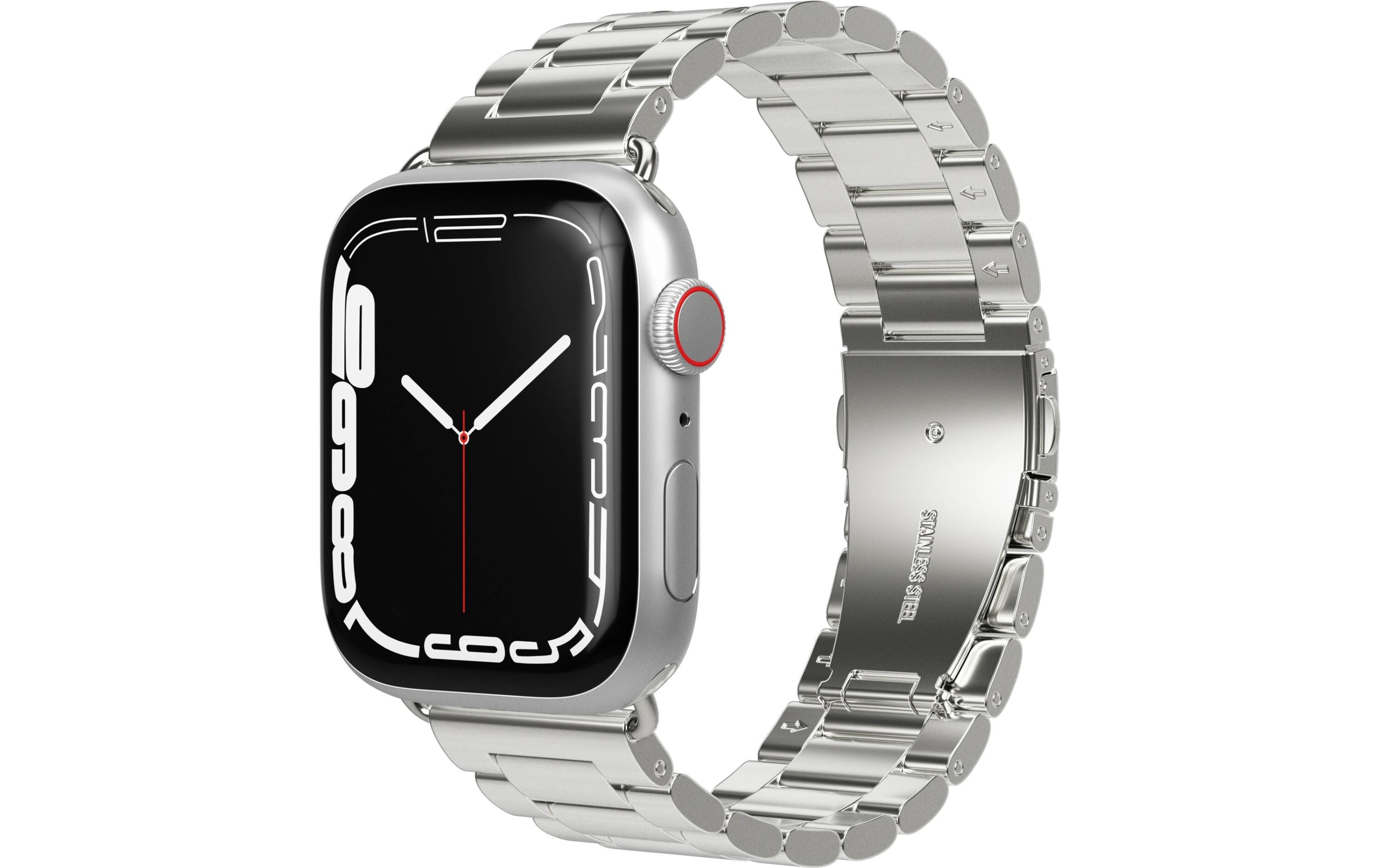 Armband Link Bracelet Apple Watch 42/44/45/49 mm SilverArmband für Apple Watch 42/44/45/49 mm