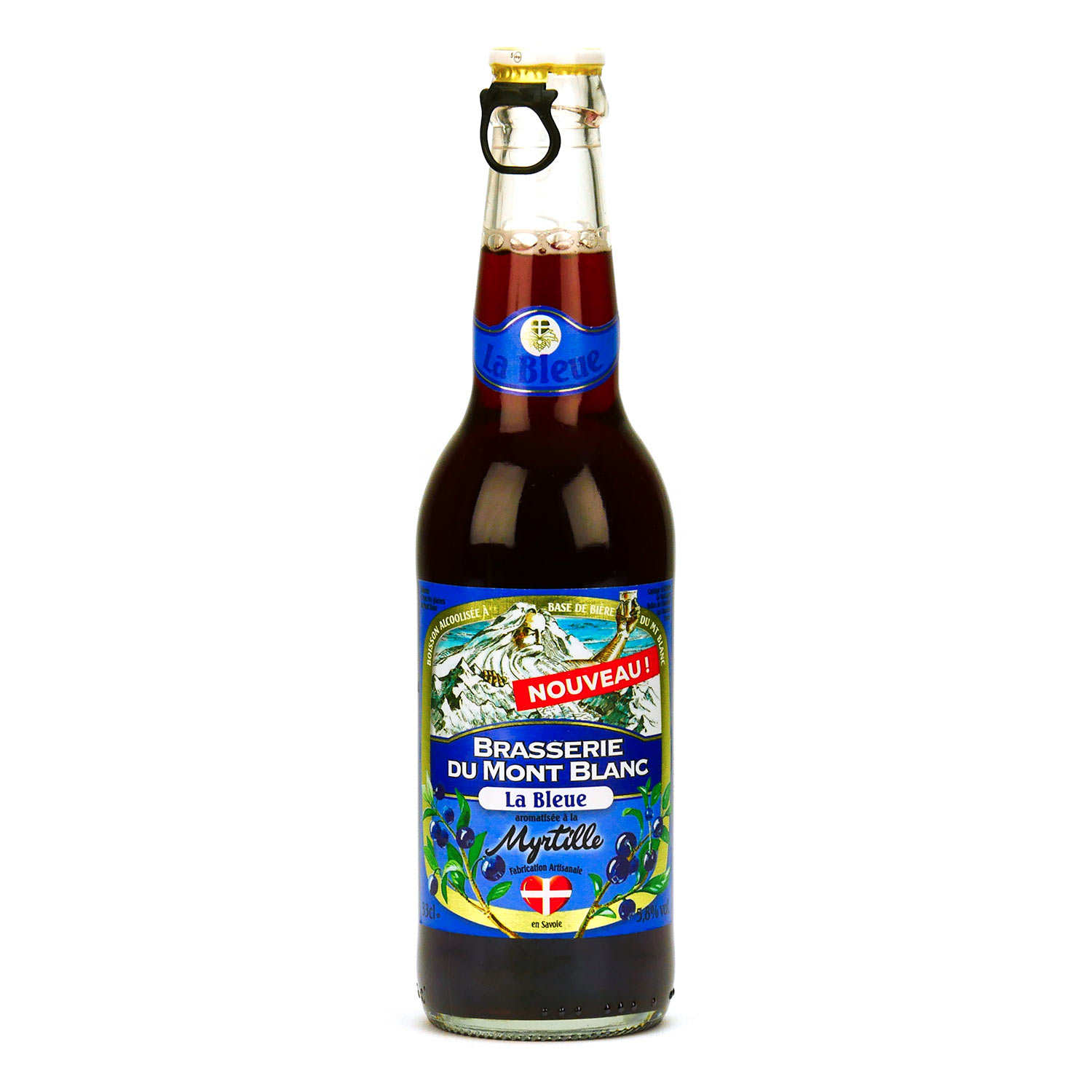 La Bleue du Mont Blanc - Bière française à la myrtille 5.8%
