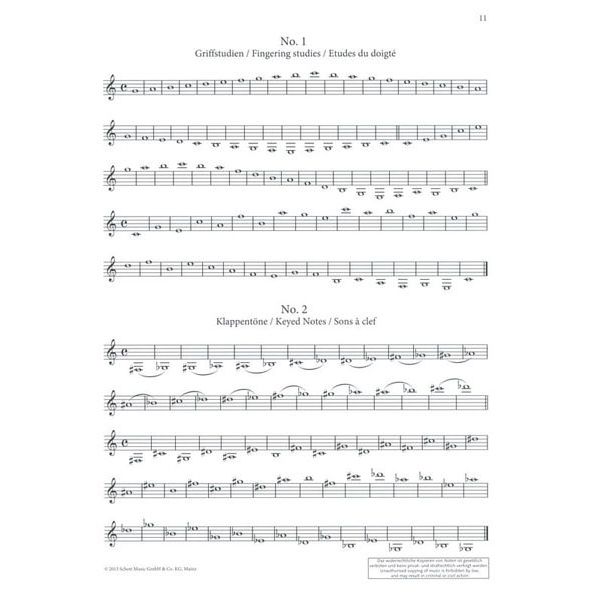 Schott Baermann Clarinet op.63 Vol.1