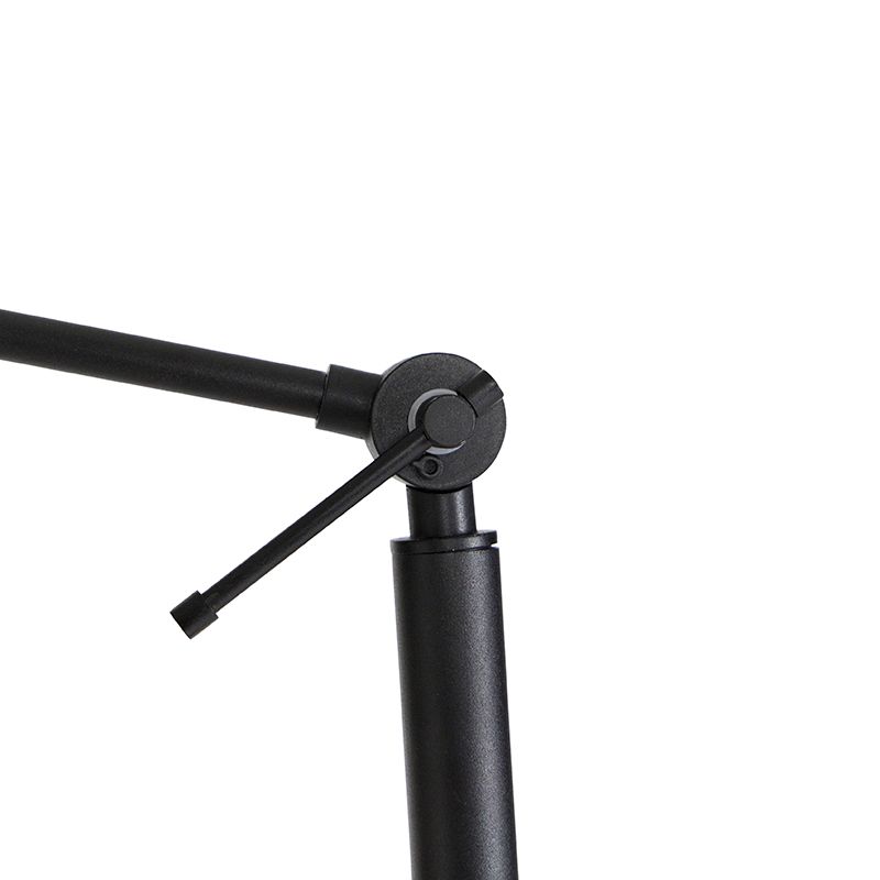Verstelbare arm zwart zonder voet voor vloerlamp - Editor