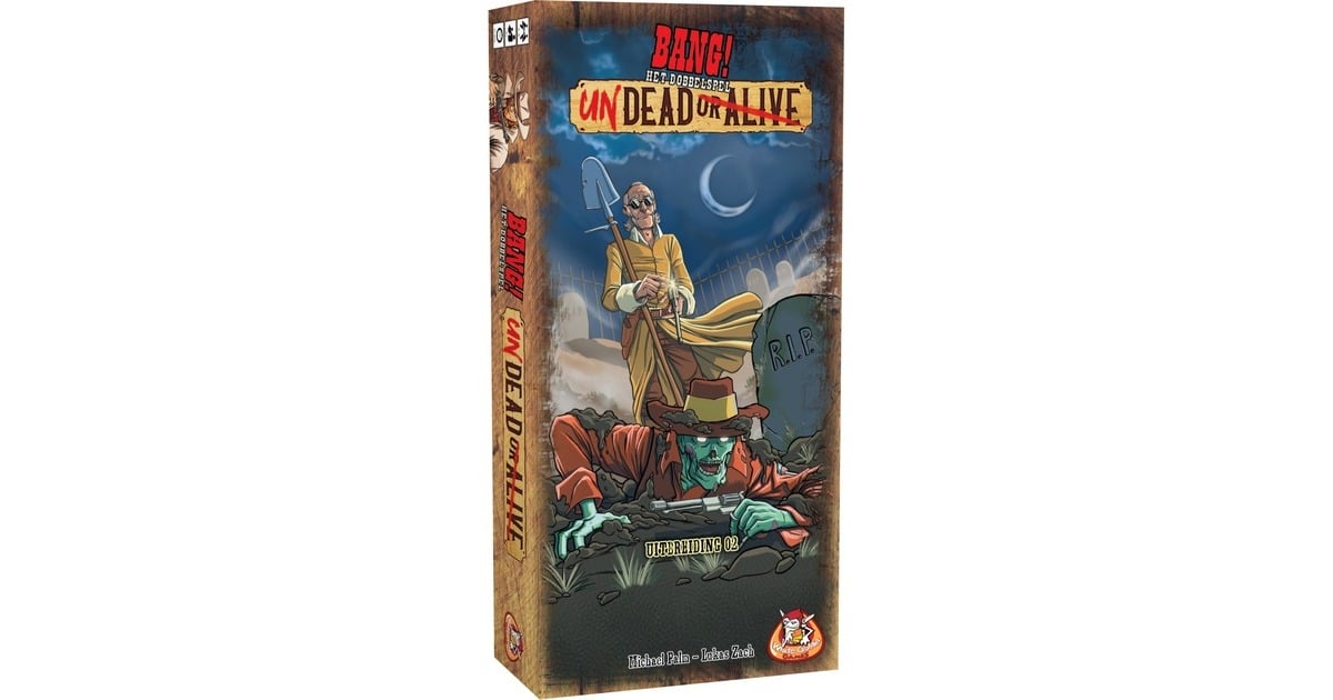 White Goblin GamesBang! Het Dobbelspel: Undead or Alive (uitbreiding 2)  (Uitbreiding, Nederlands, 3 - 8 spelers, 15 minuten, Vanaf 8 jaar)