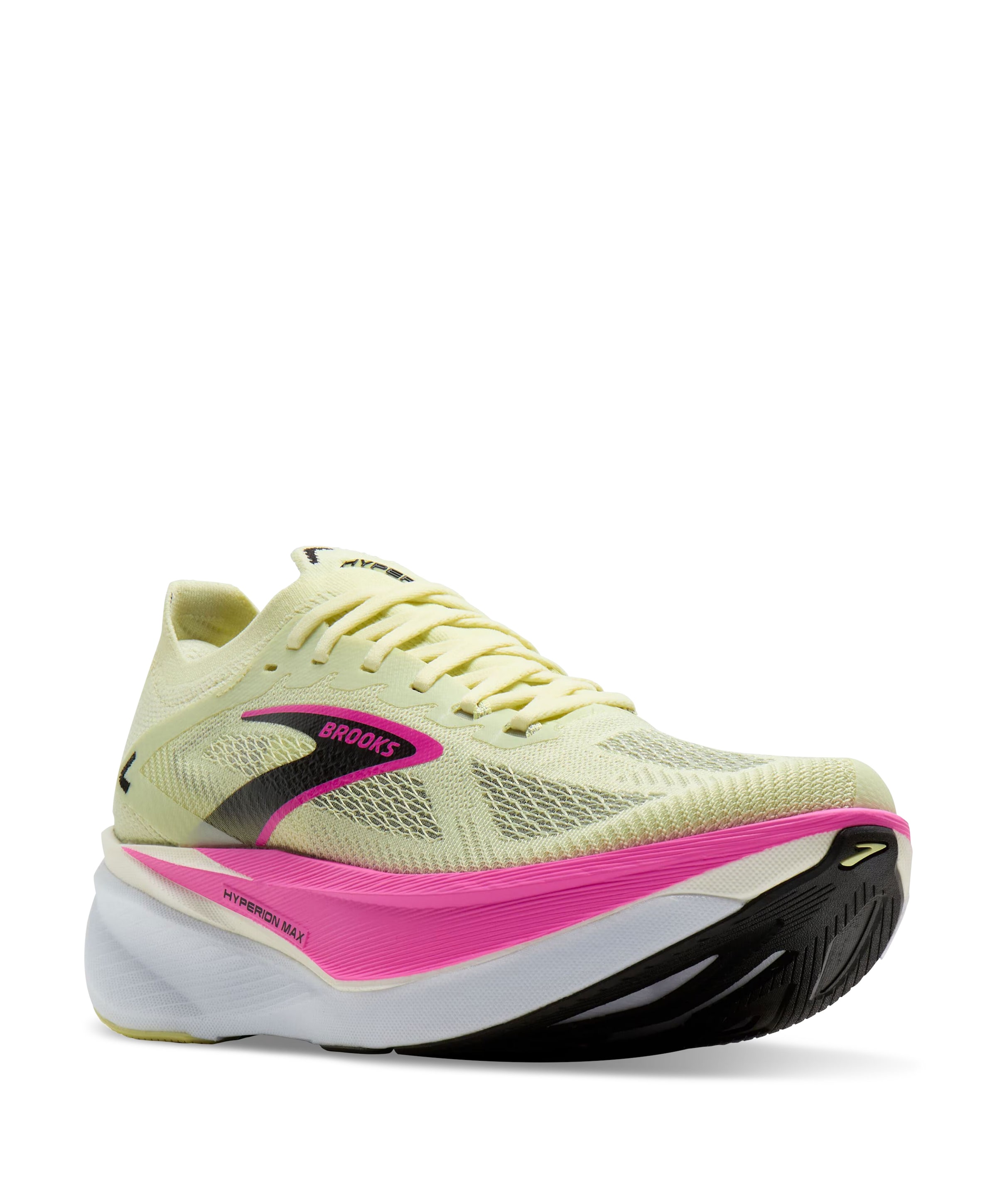 Brooks Hyperion Max 3 dames runningschoenen geel