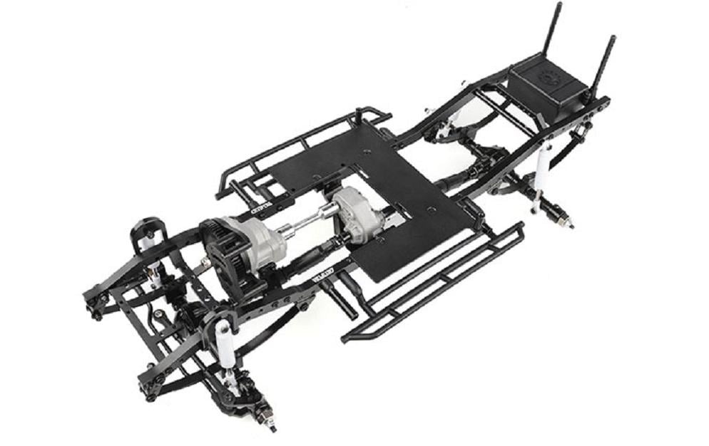 Scale Crawler Trail Finder 2 LWB Chassis Bausatz, 1:10<br>RC4WD Crawler Scale Builders Kit mit langem Radstand