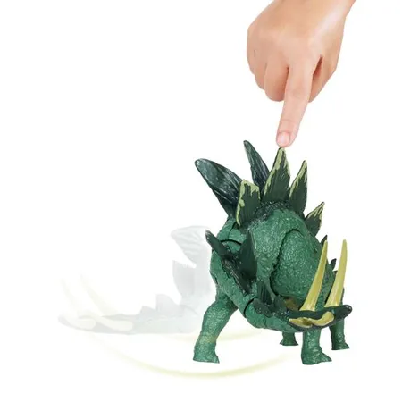 Mattel Jurassic World Action-Attacke Stegosaurus