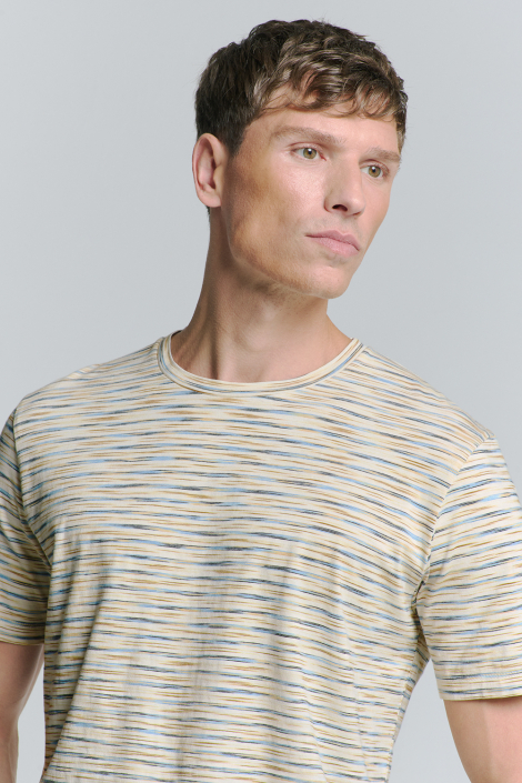 NO-EXCESS beige heren t-shirt