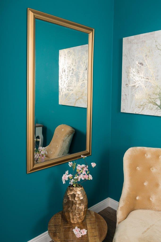 Spiegel ASIL V - gold - 72x123 cm