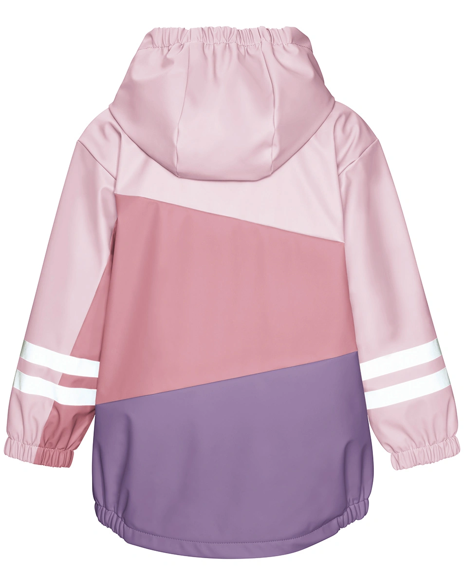 Regenjacke WARM mit Fleecefutter in lila