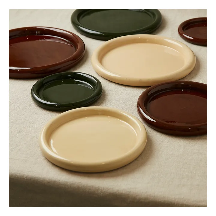 Beldy Assiette Riviera | Vert kaki