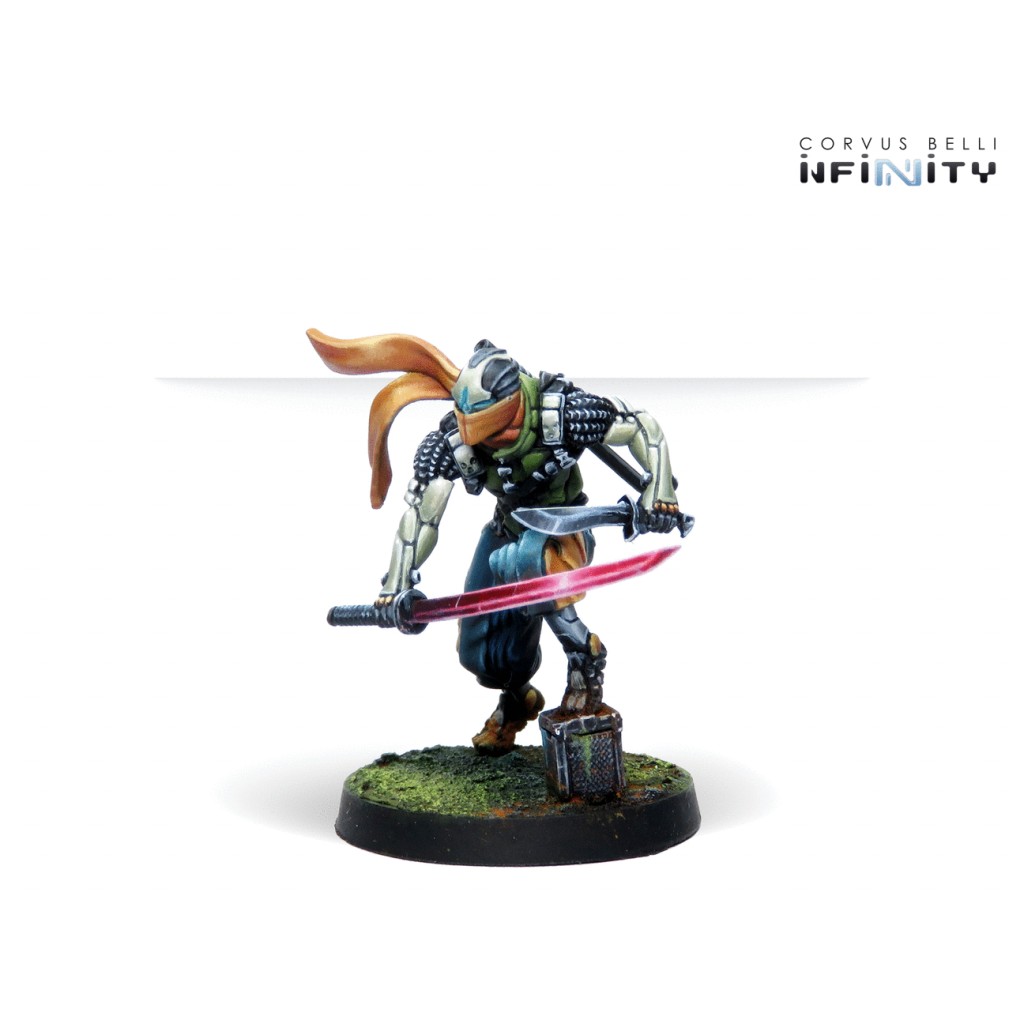 Infinity - NA2 - Saito Tōgan, Mercenary Ninja (Combi Rifle)