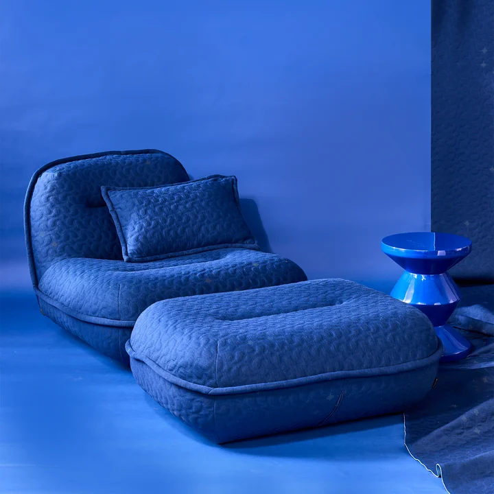 Pols Potten - Puff Lounge Sessel, weiss