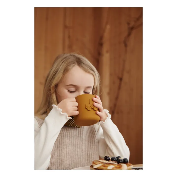 Liewood Tasses en silicone Chaves - Set de 2 | Golden caramel
