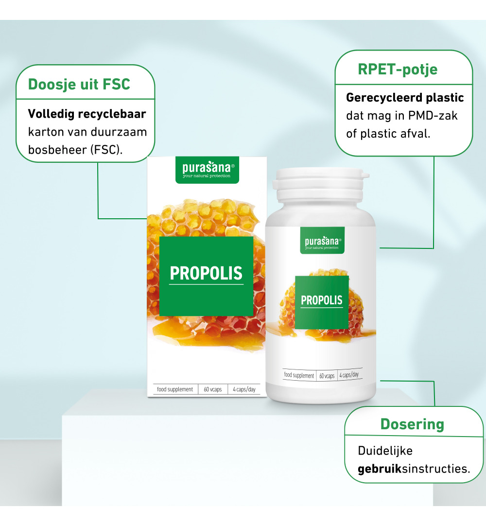 Purasana Propolis Bio (60 vega capsules)