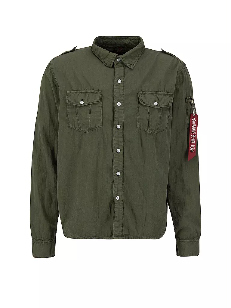 ALPHA INDUSTRIES Overshirt olive