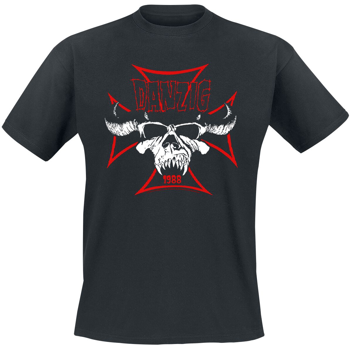 Cross Skull | Danzig T-Shirt Manches courtes